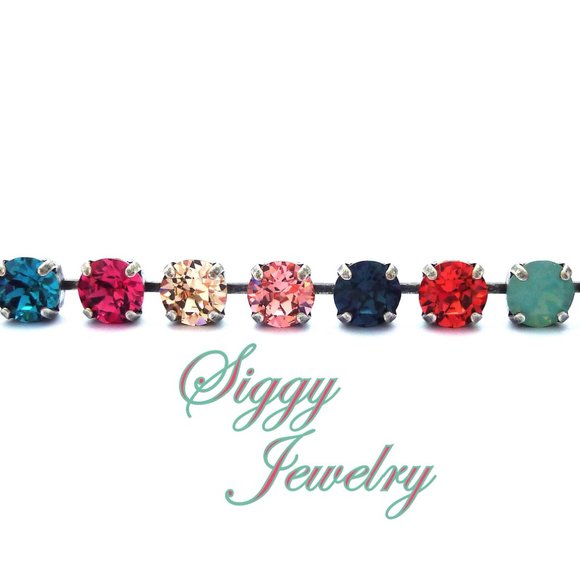 Swarovski Crystal Necklace, 8mm Gypsy Passion - Picture 5 of 7